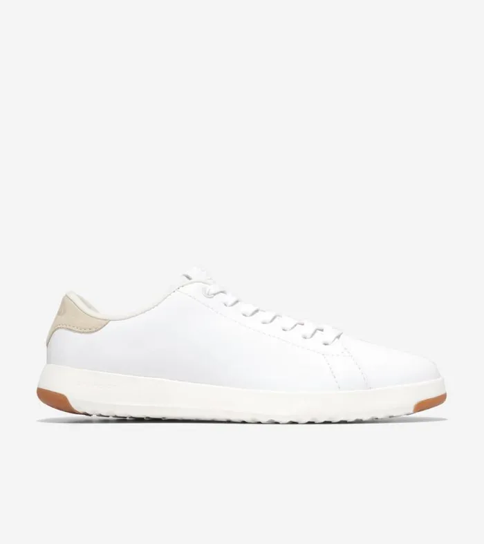 Women Sneakers Cole Haan GrandPr Tennis Sneakers Optic White Leather