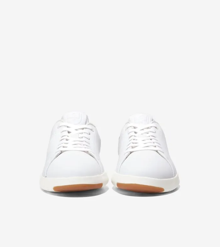 Women Sneakers Cole Haan GrandPr Tennis Sneakers Optic White Leather