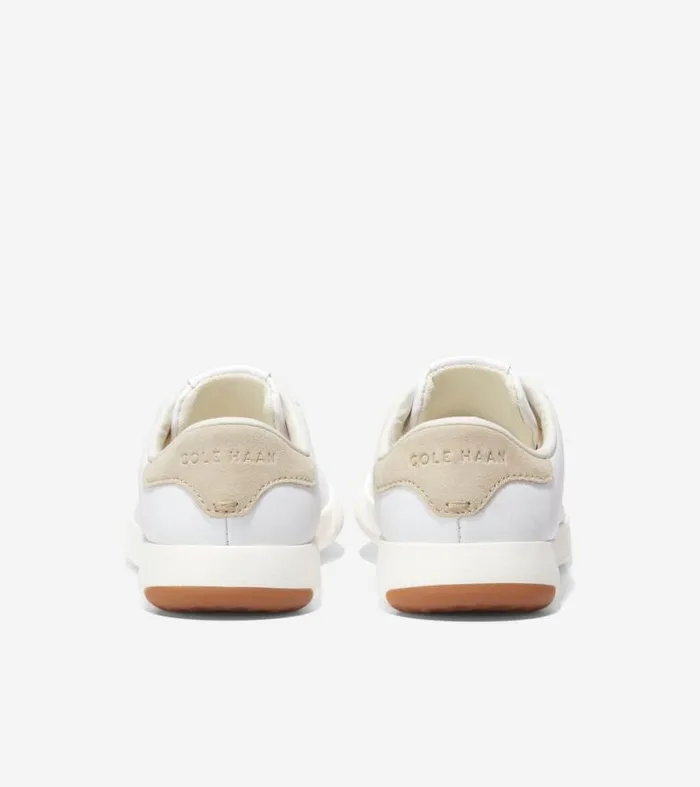 Women Sneakers Cole Haan GrandPr Tennis Sneakers Optic White Leather