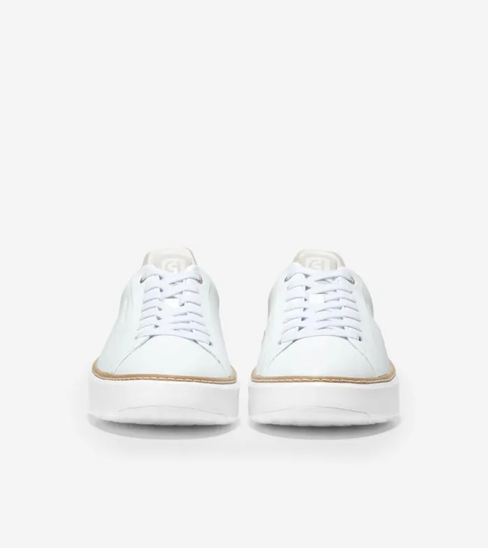 Women Sneakers Cole Haan GrandPr Topspin Sneaker Whitedove