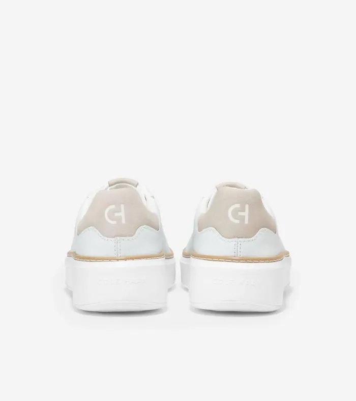 Women Sneakers Cole Haan GrandPr Topspin Sneaker Whitedove