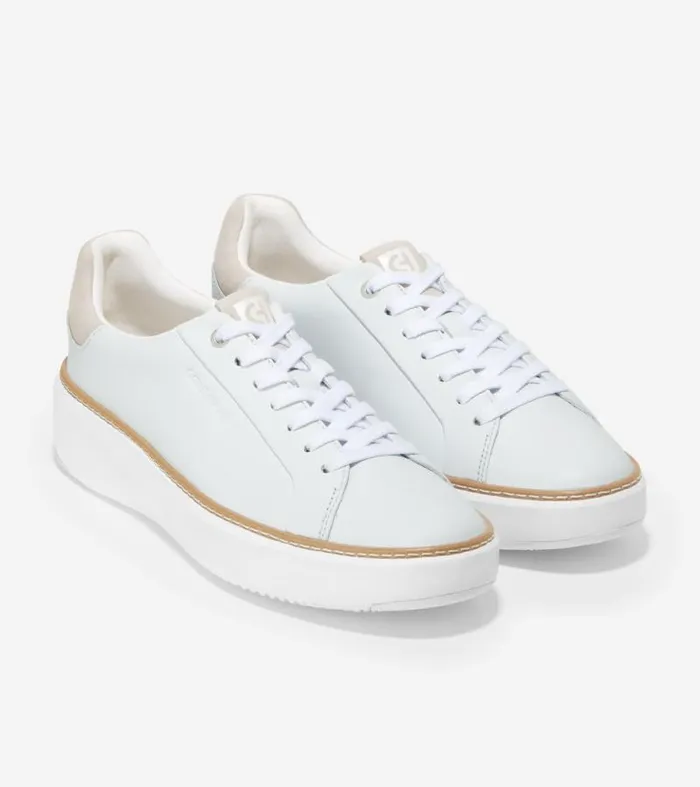 Women Sneakers Cole Haan GrandPr Topspin Sneaker Whitedove