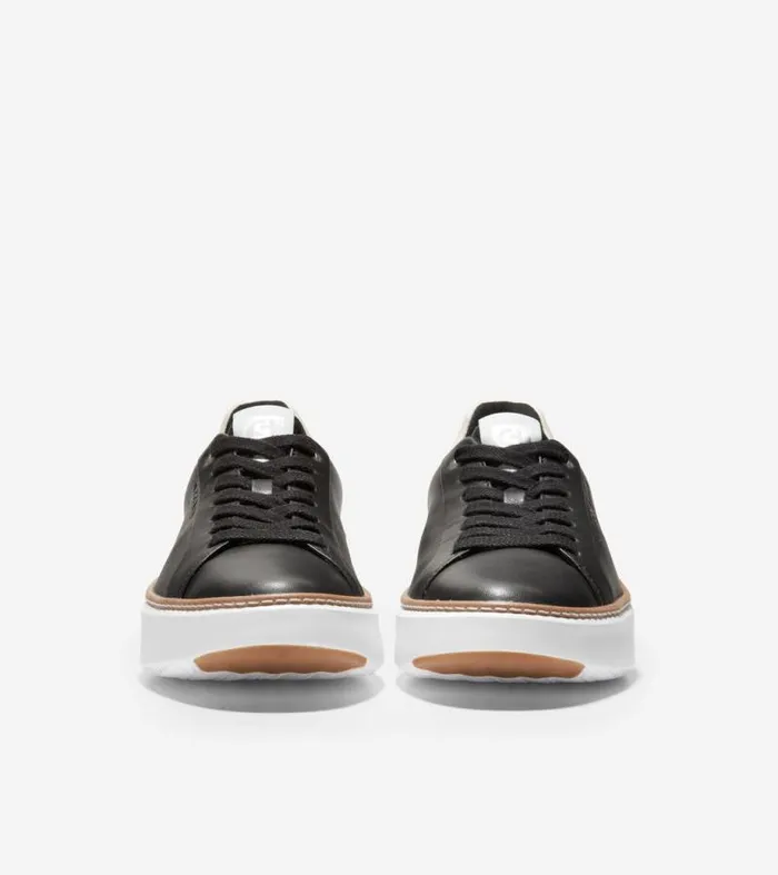 Women Sneakers Cole Haan GrandPr Topspin Sneakers Blackoptic White