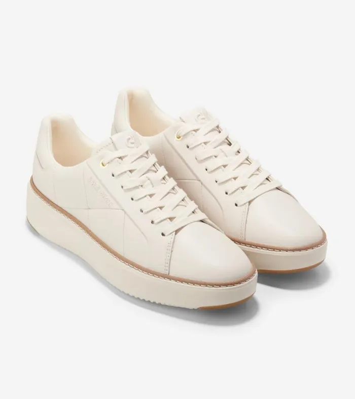 Women Sneakers Cole Haan GrandPr Topspin Sneakers Ivory