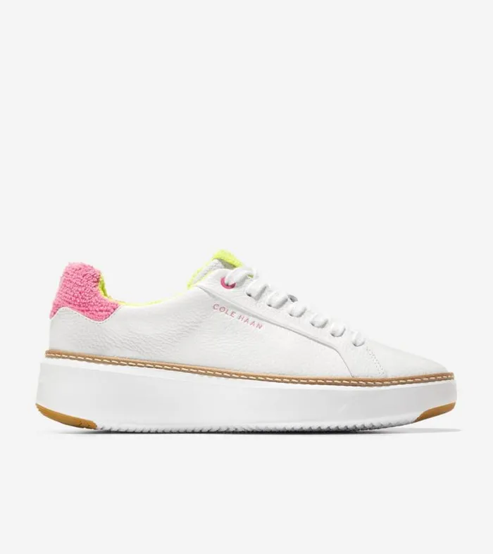 Women Sneakers Cole Haan GrandPr Topspin Sneakers Optic Whitecamelia Rose Terry Women Sneakers Cole Haan GrandPr Topspin Sneakers Optic Whitecamelia Rose Terry