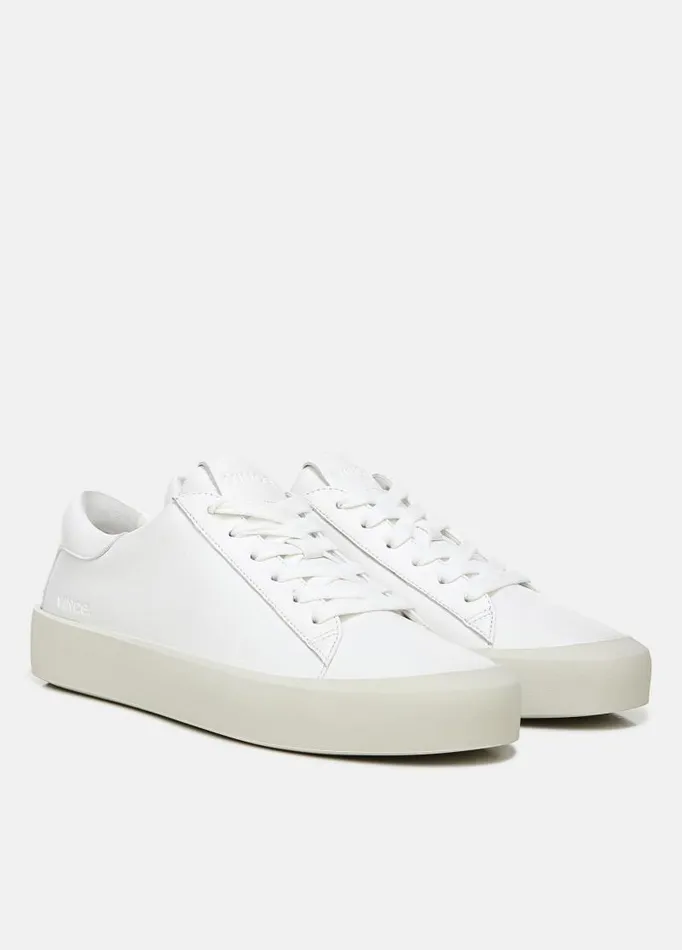 Women Sneakers Vince Gabi Leather Sneaker Ivory