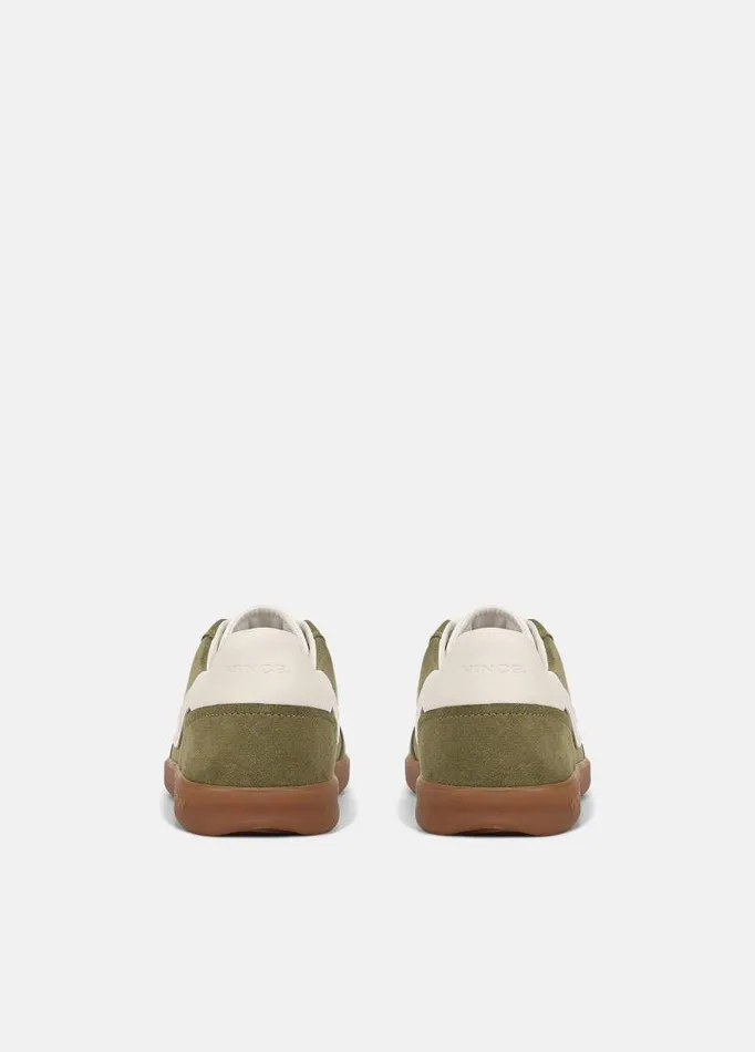 Women Sneakers Vince Oasis Leather And Suede Sneaker Fern Greenmilk