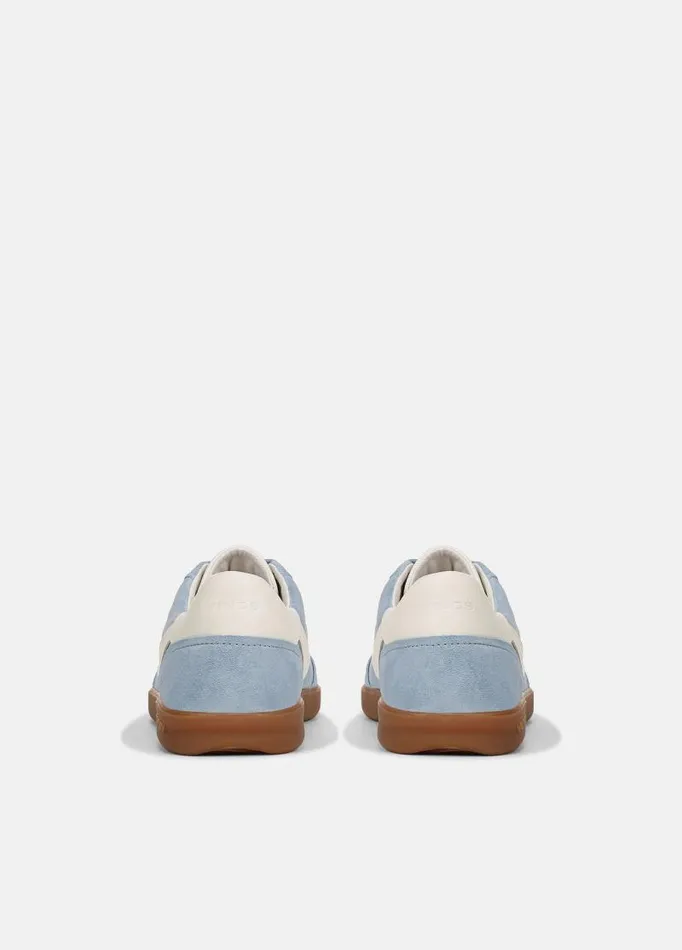 Women Sneakers Vince Oasis Leather And Suede Sneaker Glacial Blue