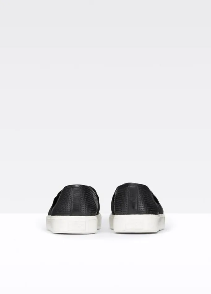 Women Sneakers Vince Perforated Leather Blair Sneaker Black