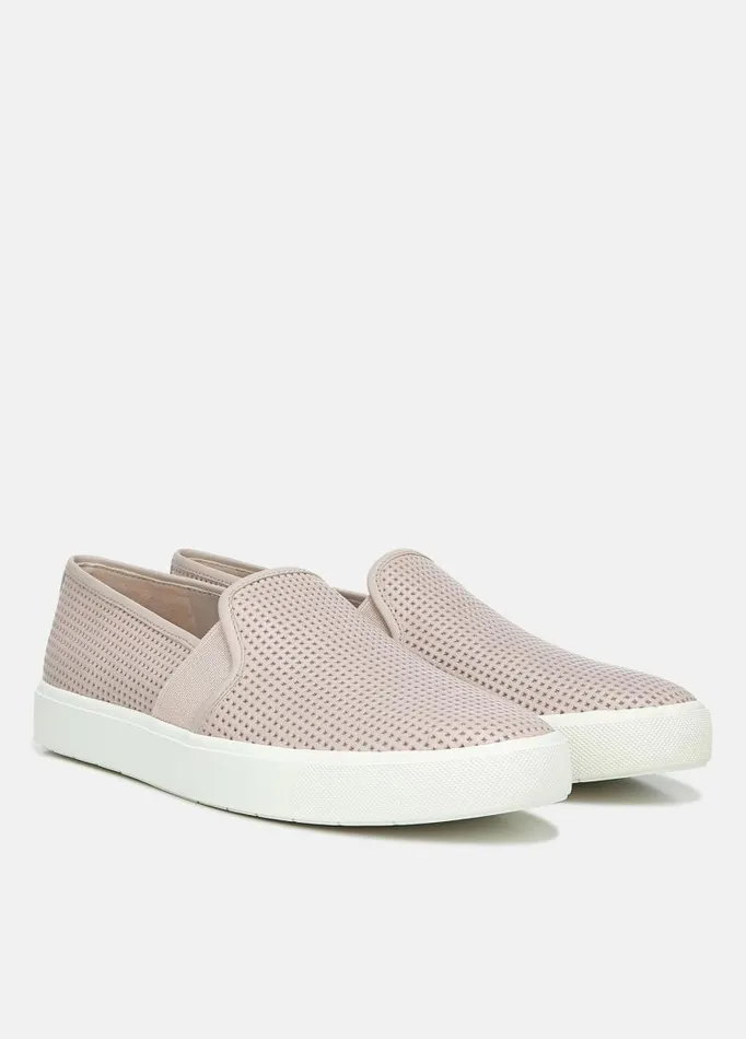 Women Sneakers Vince Perforated Leather Blair Sneaker Marble