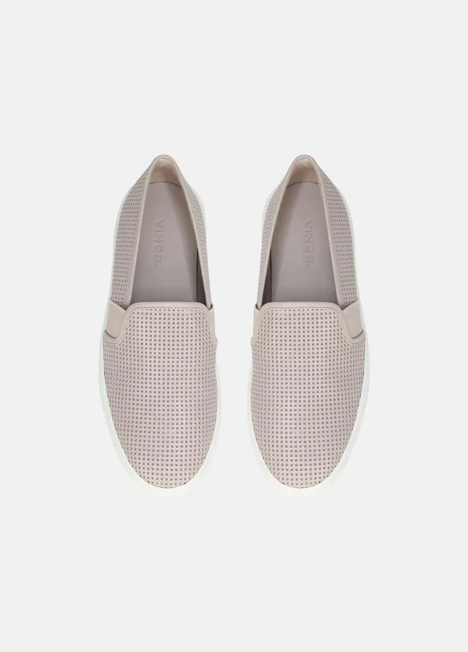 Women Sneakers Vince Perforated Leather Blair Sneaker Marble