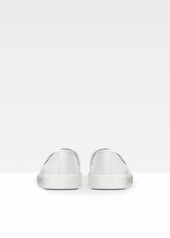 Women Sneakers Vince Perforated Leather Blair Sneaker White