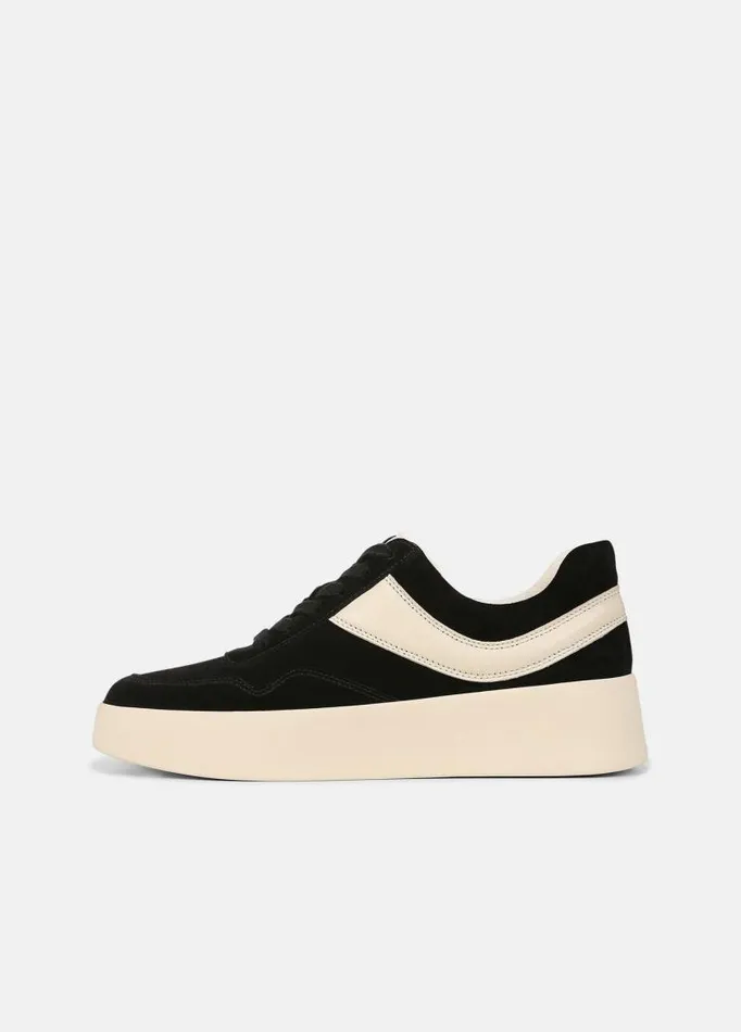 Women Sneakers Vince Warren Court Leather Sneaker Black