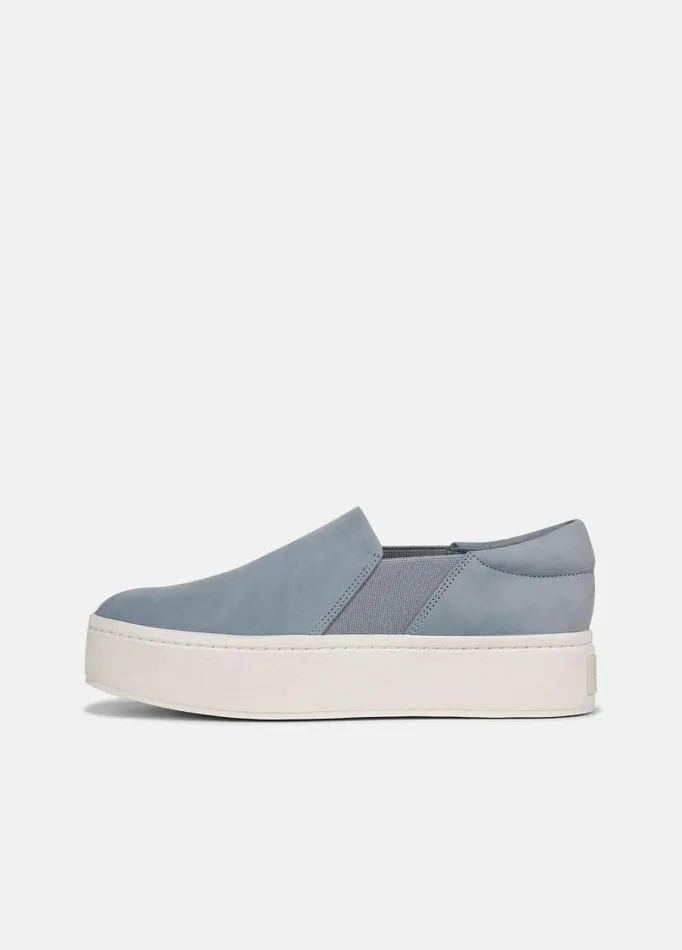 Women Sneakers Vince Warren Nubuck Sneaker Lake Blue
