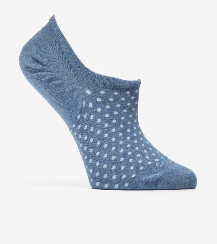 Women Socks Cole Haan 3Pack Dot Sneakers Liner Socks Blueassorted