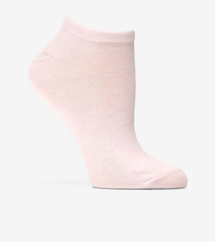 Women Socks Cole Haan 3Pack Solid Soft LowCut Socks Soft Pink Heatherassorted