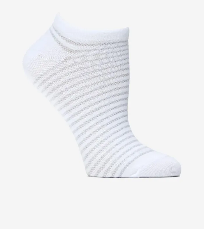 Women Socks Cole Haan 3Pack Stripe Soft LowCut Socks Blueassorted