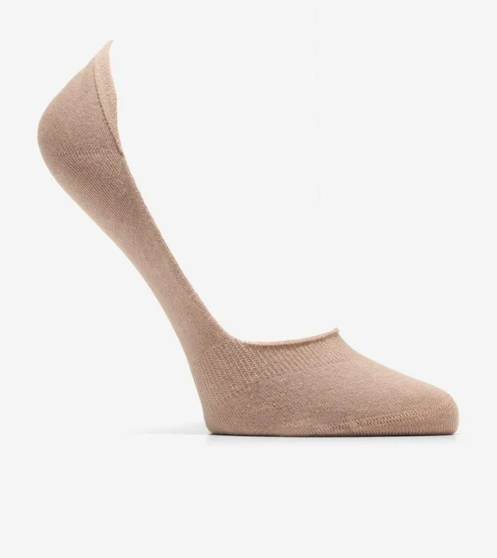 Women Socks Cole Haan Knit Ballet Sock Liner 8211 2 Pack Nude