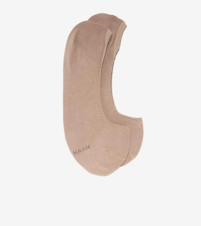 Women Socks Cole Haan Knit Ballet Sock Liner 8211 2 Pack Nude