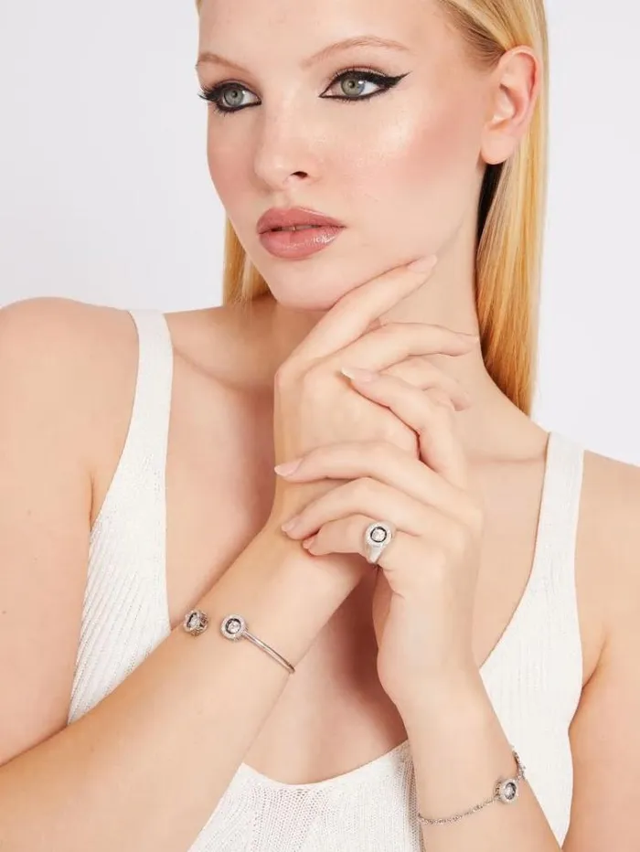 Women solitaire Bracelet Silver Guess Jewellery