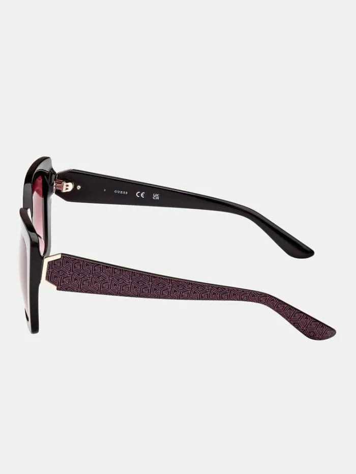 Women Square Sunglasses Model Black Guess Sunglasses