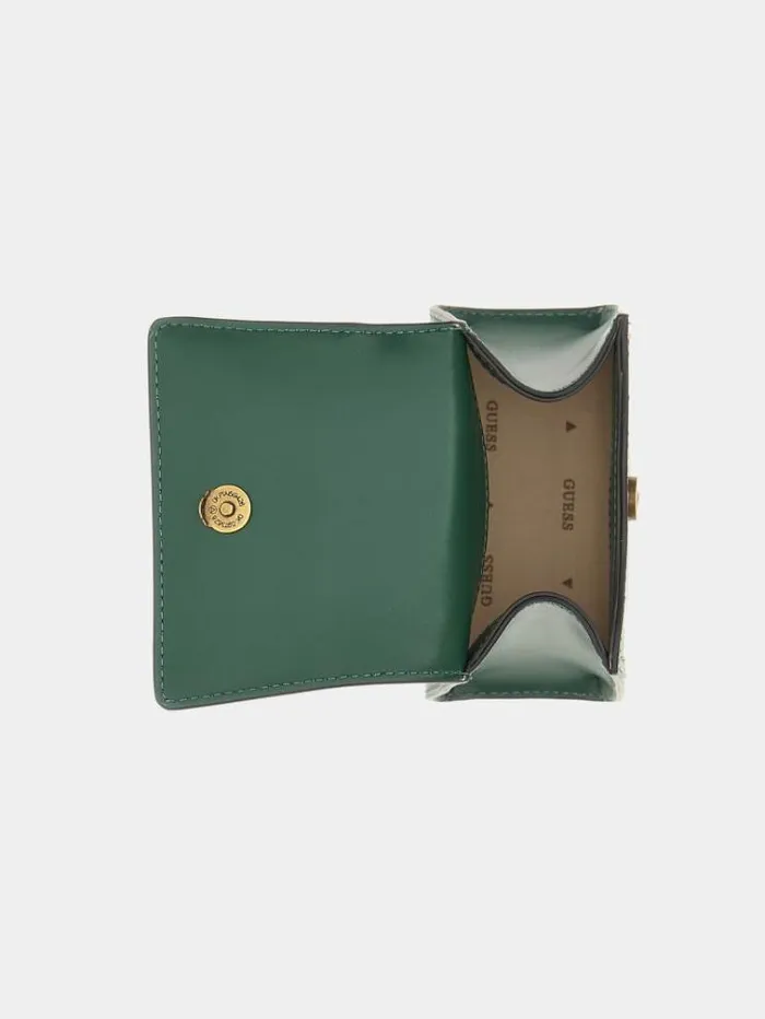 Women Stephi Shoulderstrap Handbag Green Guess Handbags