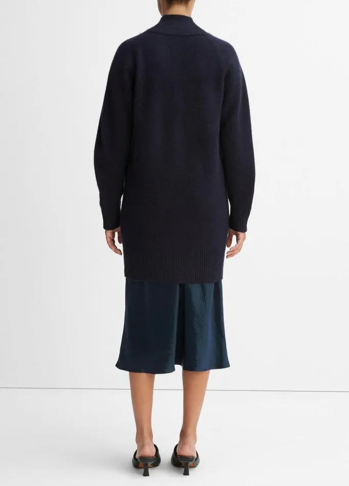 Women Sweaters Vince Cashmere OpenFront Cardigan Coastal Blue