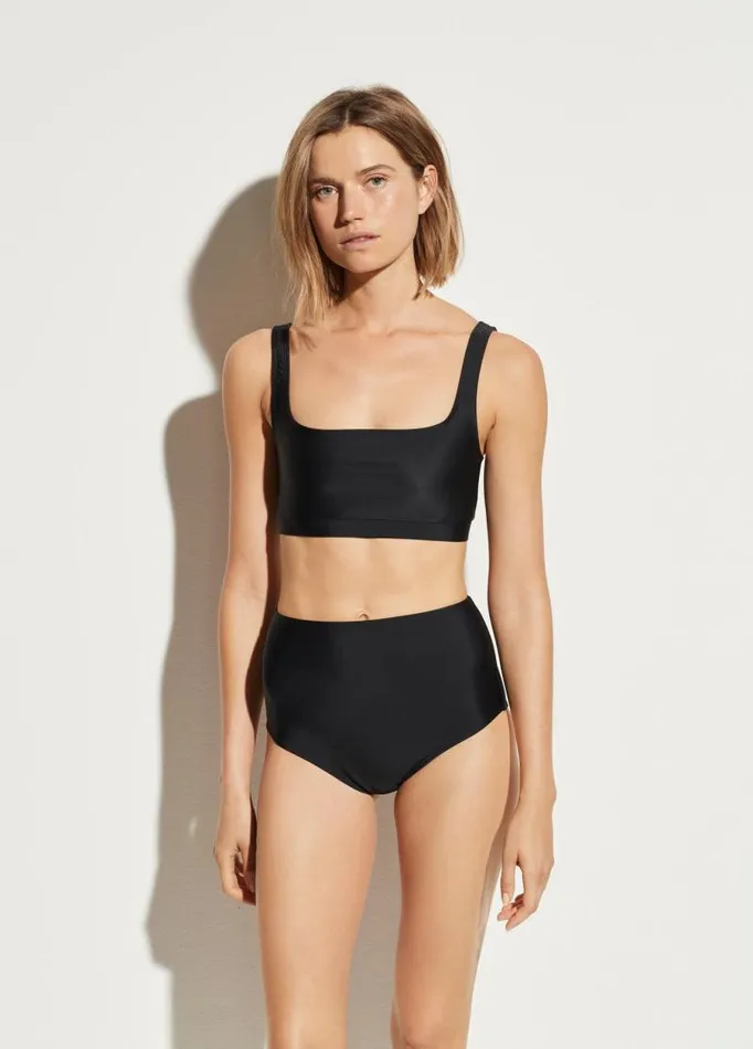 Women Swim Vince Nu Swim Cosmo Top Black