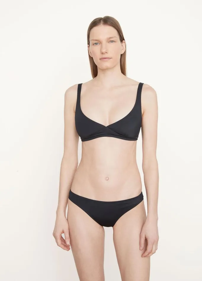 Women Swim Vince Nu Swim Crane Top Black