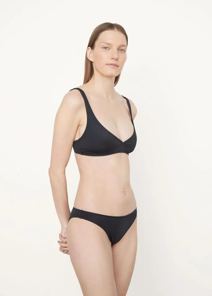 Women Swim Vince Nu Swim Crane Top Black