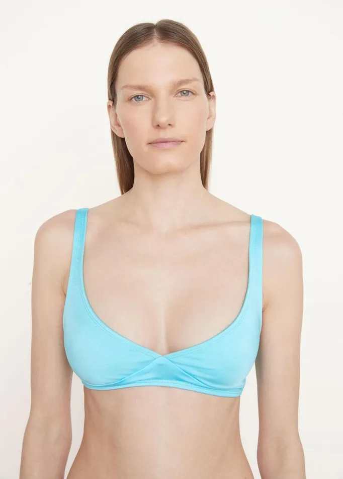 Women Swim Vince Nu Swim Crane Top Sky