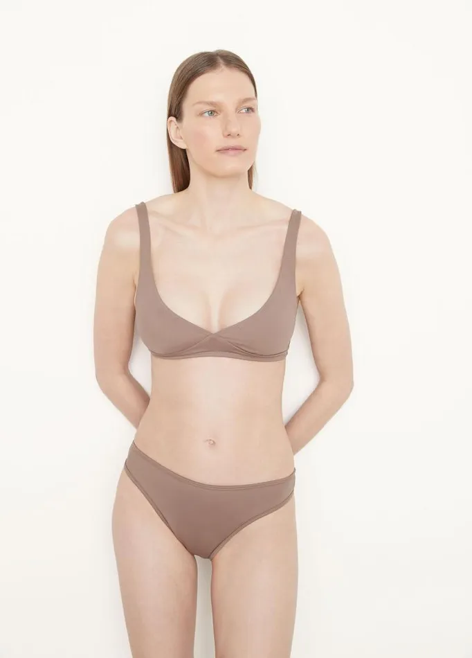 Women Swim Vince Nu Swim Crane Top Taupe