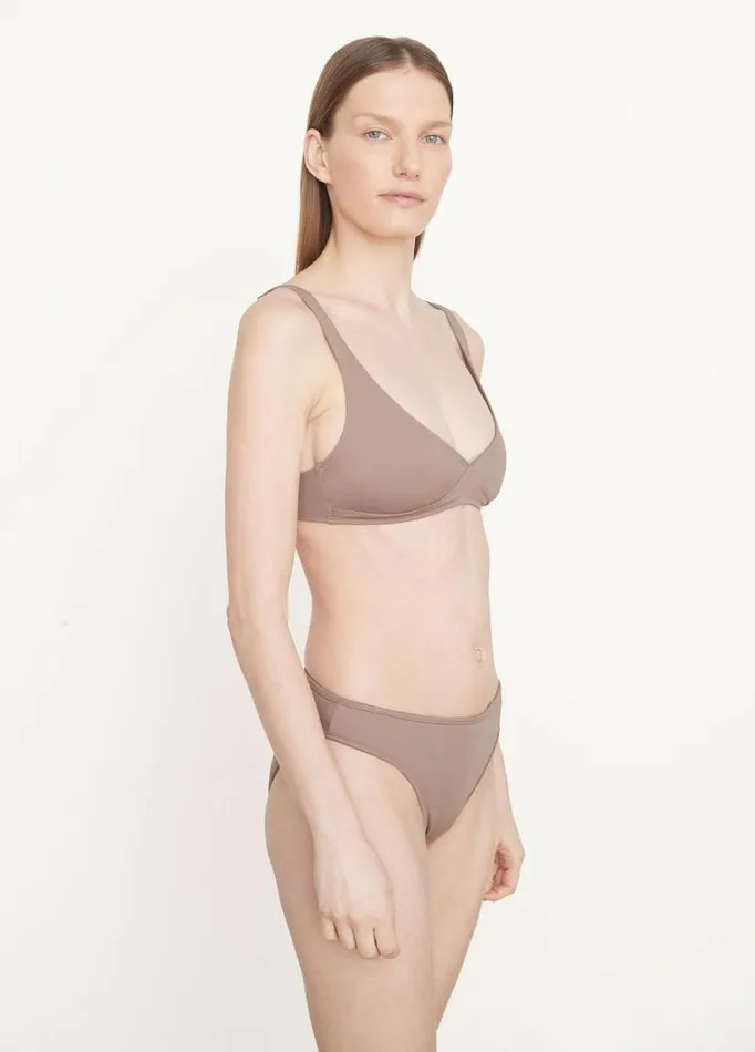 Women Swim Vince Nu Swim Crane Top Taupe