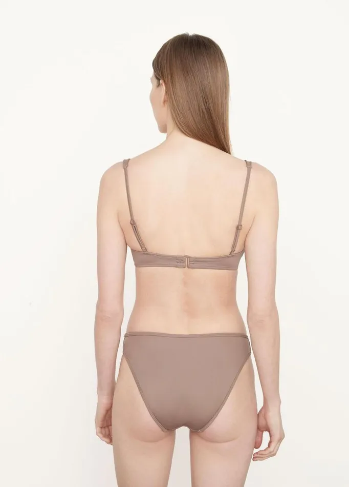 Women Swim Vince Nu Swim Crane Top Taupe