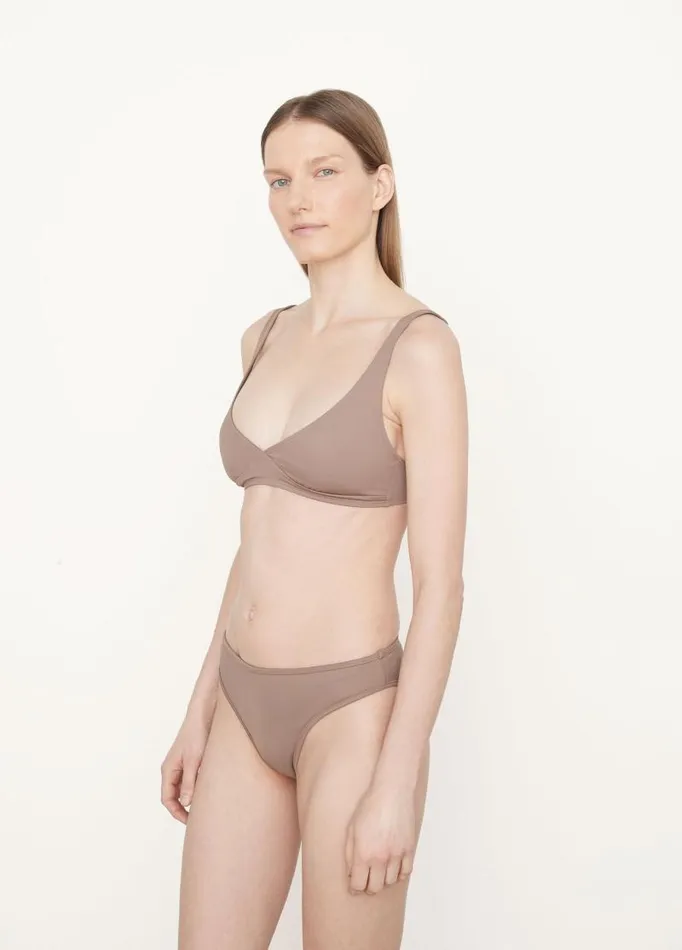 Women Swim Vince Nu Swim HighCut Bottom Taupe