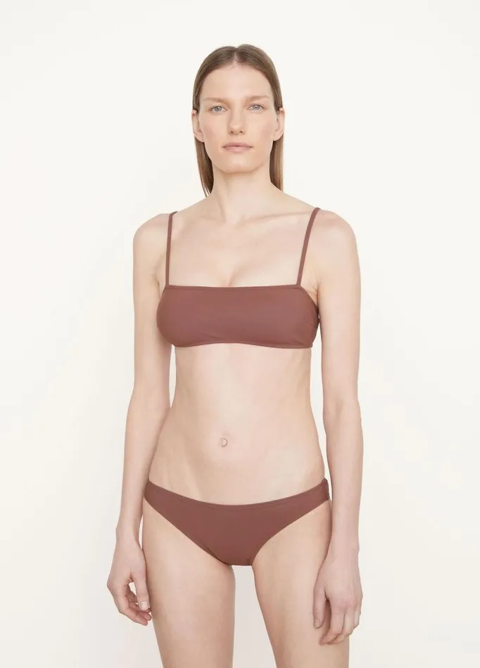 Women Swim Vince Nu Swim LowLow Bottom Cocoa