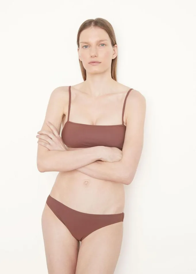 Women Swim Vince Nu Swim LowLow Bottom Cocoa