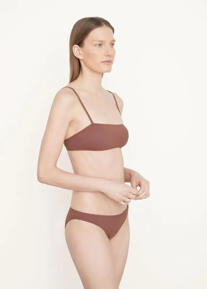 Women Swim Vince Nu Swim LowLow Bottom Cocoa
