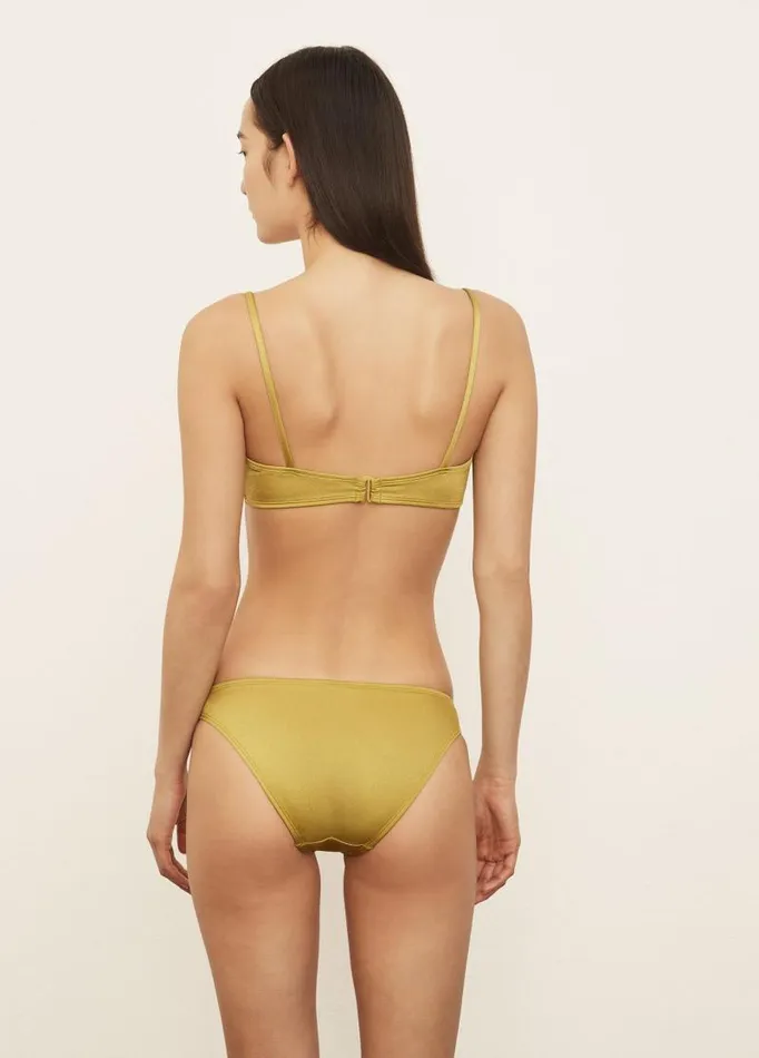 Women Swim Vince Nu Swim Lucky Top Sulphur