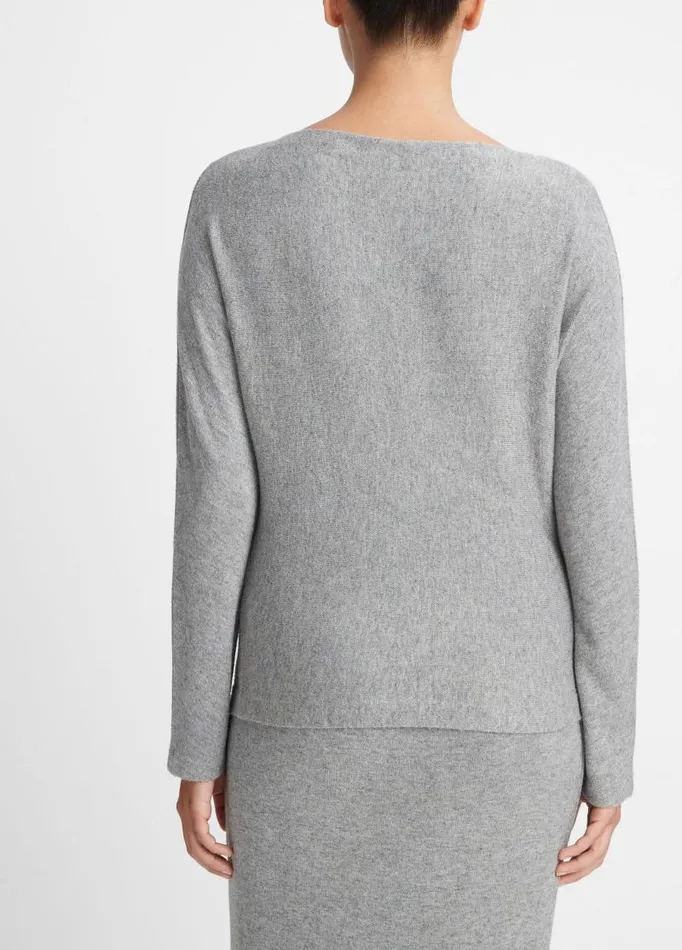 Women TShirts Vince Cozy DolmanSleeve Top Heather Silver Dust