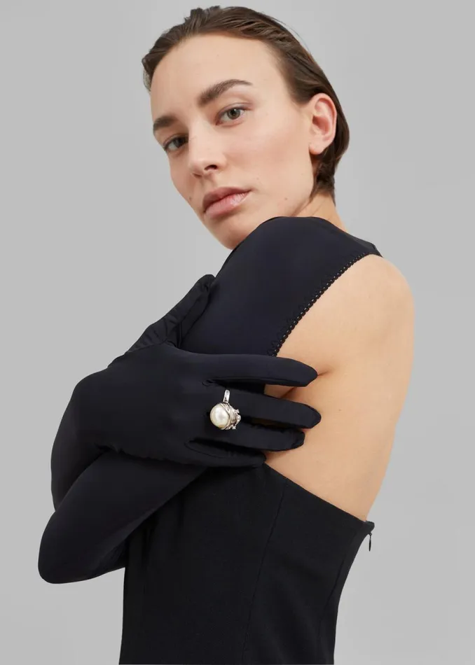 Women The Frankie Shop Accessories Anna October Amy Bolero Top Black