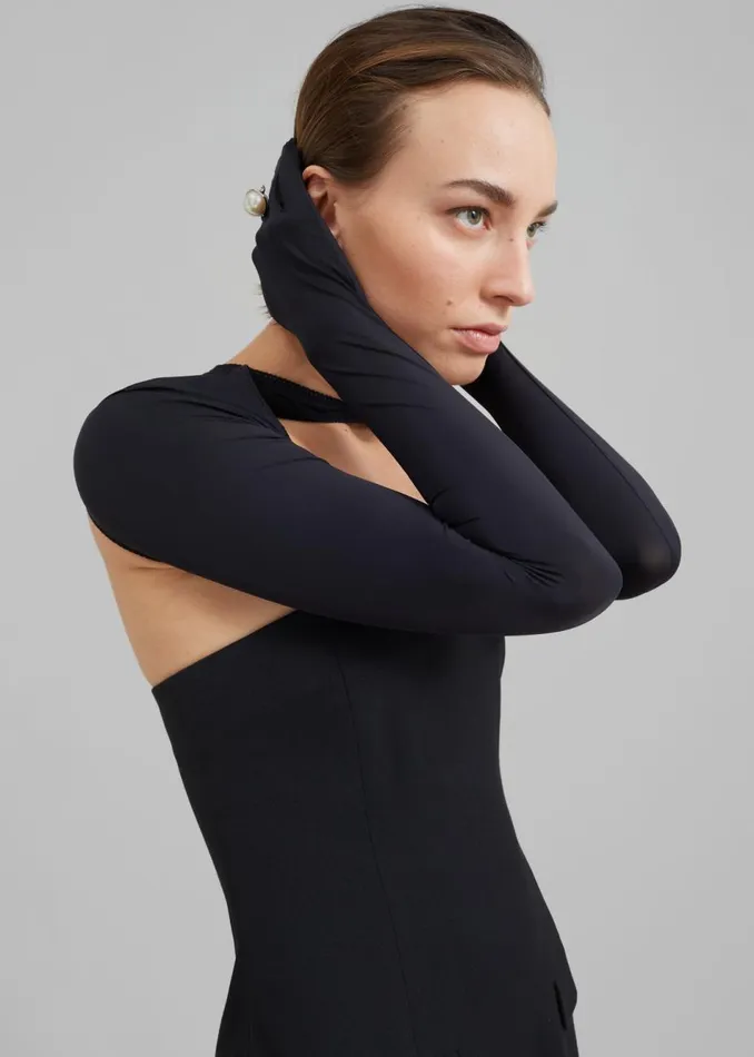 Women The Frankie Shop Accessories Anna October Amy Bolero Top Black