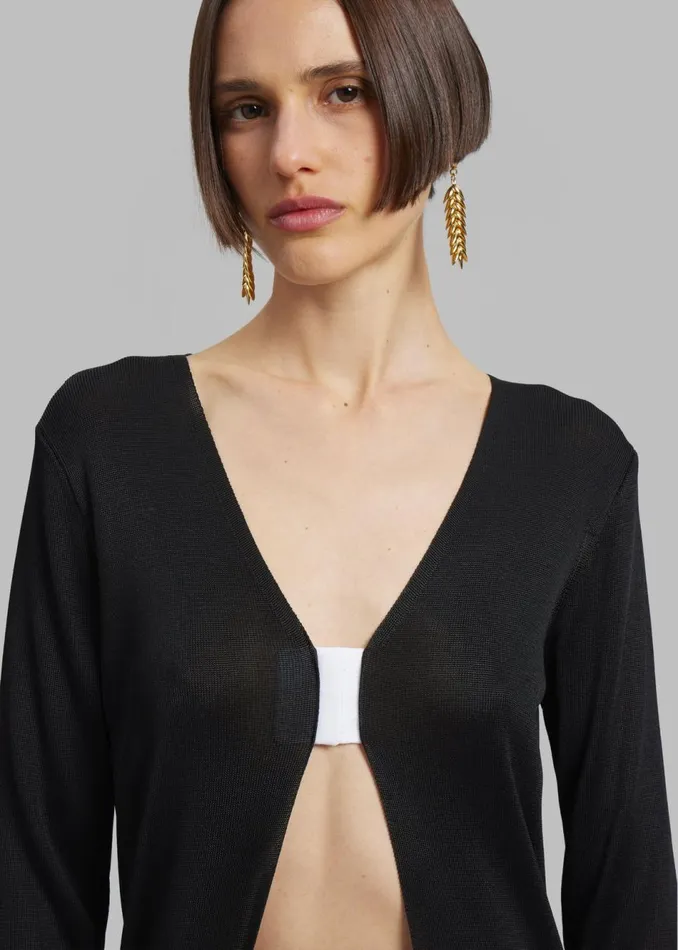 Women The Frankie Shop Accessories Bevza Spikelet Medium Earrings Gold