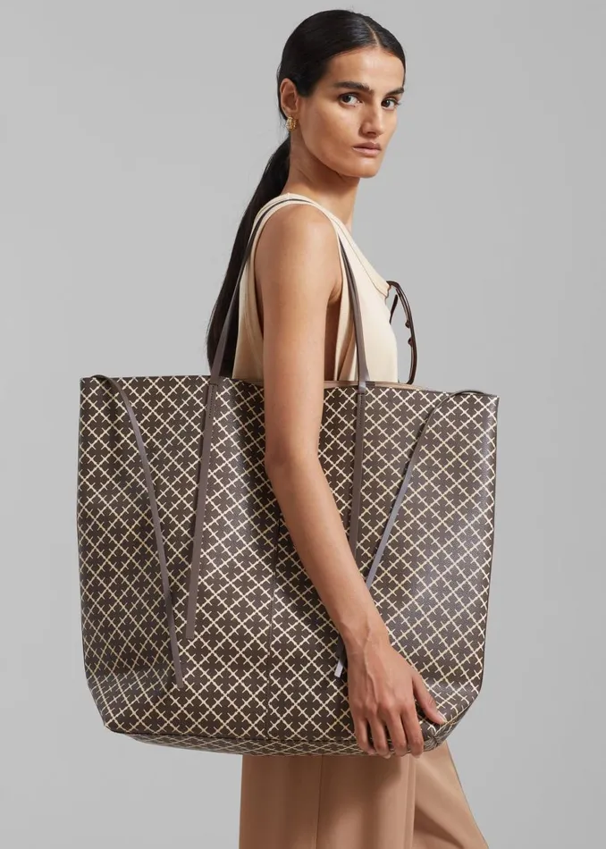 Women The Frankie Shop Accessories By Malene Birger Abrille Bag Coffee Bean
