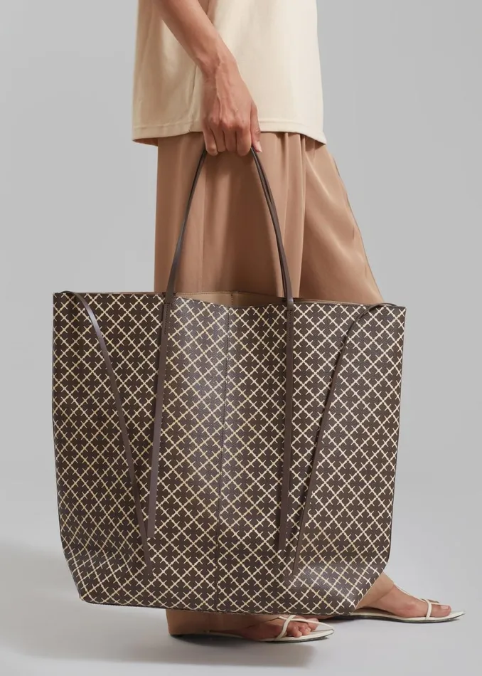 Women The Frankie Shop Accessories By Malene Birger Abrille Bag Coffee Bean