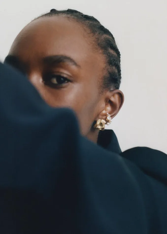 Women The Frankie Shop Accessories Completedworks Chasing Shadows Ear Cuff Gold