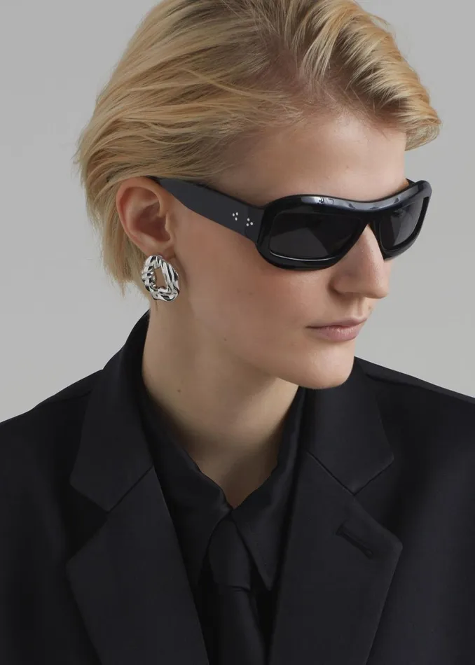 Women The Frankie Shop Accessories Completedworks Earrings Rhodium Plated