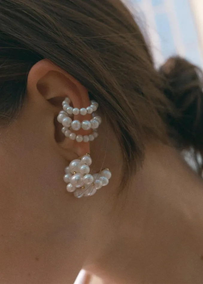 Women The Frankie Shop Accessories Completedworks Emergence Ear Cuff Gold