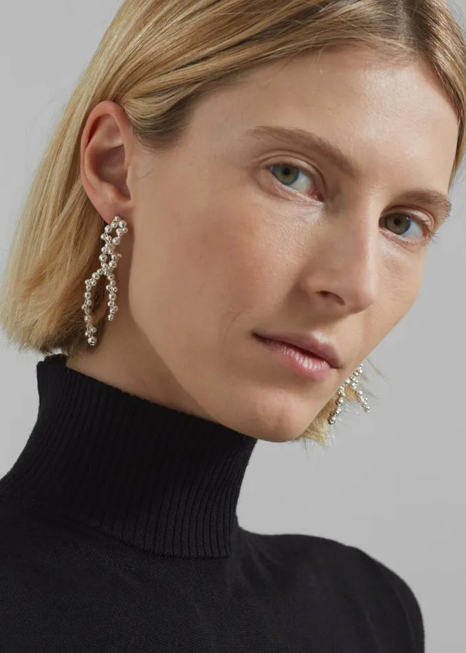 Women The Frankie Shop Accessories Completedworks Prelude To Lightening Earrings Sterling Silver