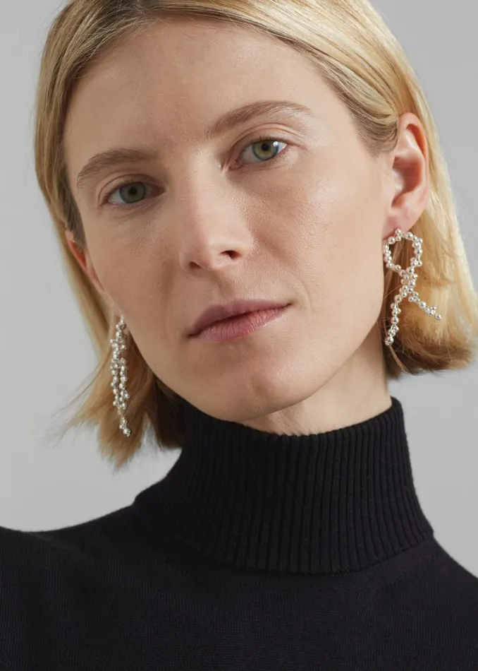 Women The Frankie Shop Accessories Completedworks Prelude To Lightening Earrings Sterling Silver